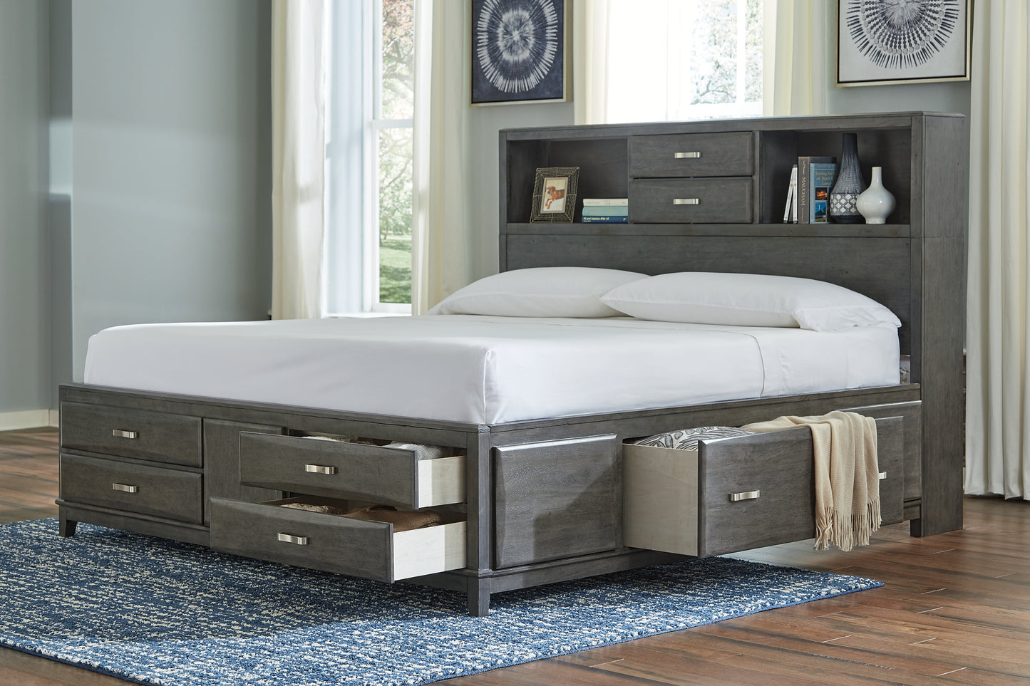 Ashley Express - Caitbrook Storage Bed With 8 Drawers