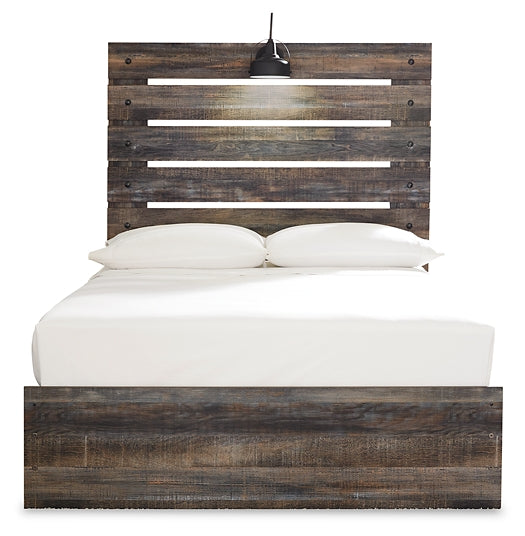 Drystan Panel Bed With 4 Storage Drawers
