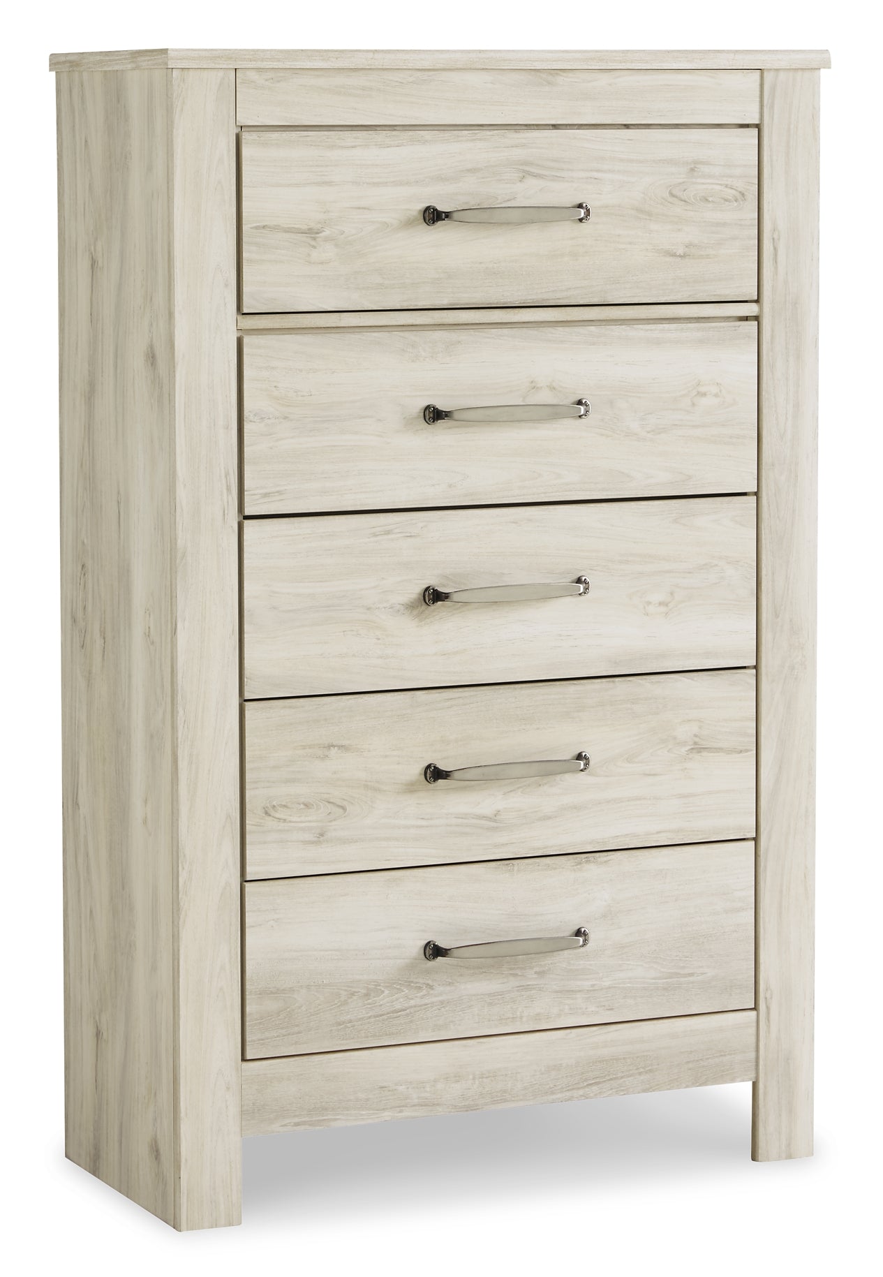 Bellaby Panel Bed With Mirrored Dresser And Chest