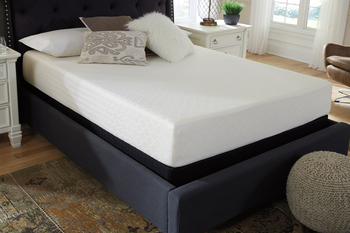 Ashley Express - 10 Inch Chime Memory Foam Mattress