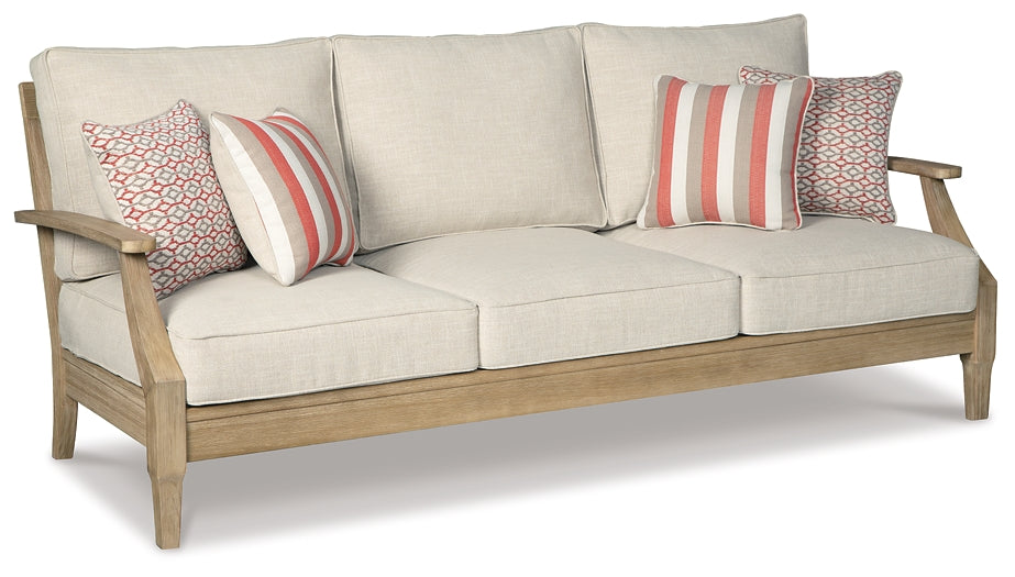 Clare View Outdoor Sofa and 2 Lounge Chairs with Coffee Table and 2 End Tables