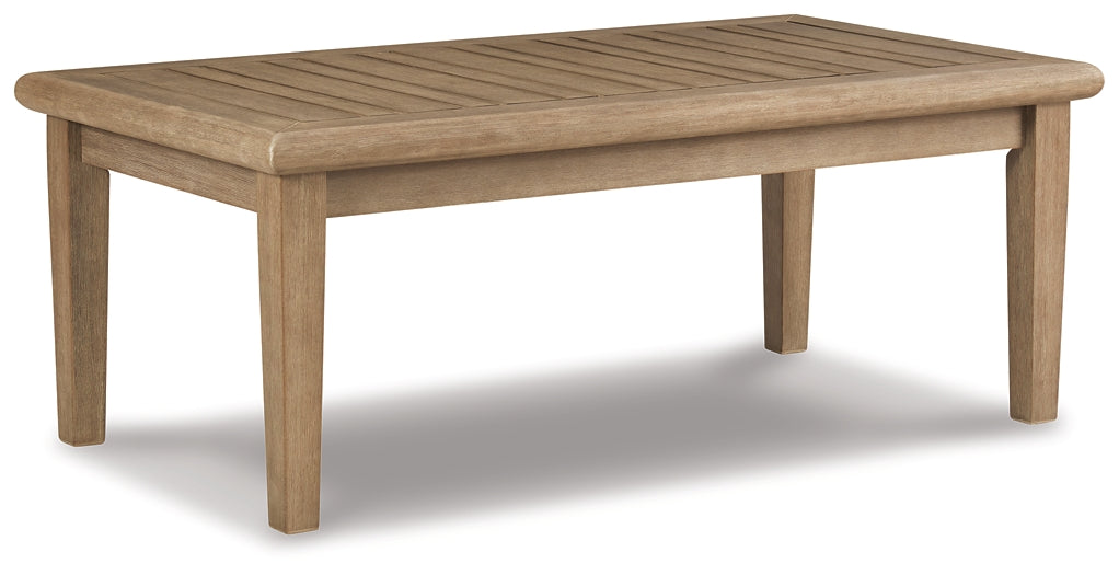 Clare View Outdoor Sofa and 2 Lounge Chairs with Coffee Table and 2 End Tables