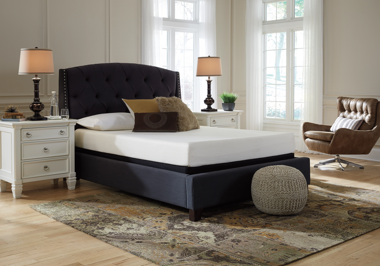 Ashley Express - Chime 8 Inch Memory Foam Mattress