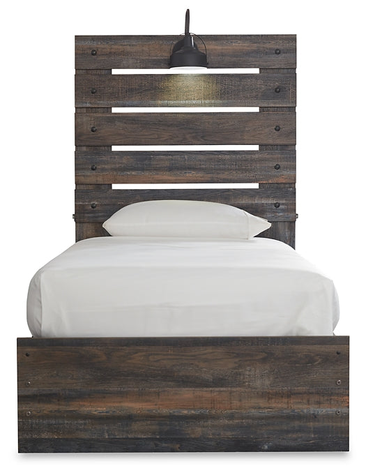 Drystan Panel Bed With 4 Storage Drawers