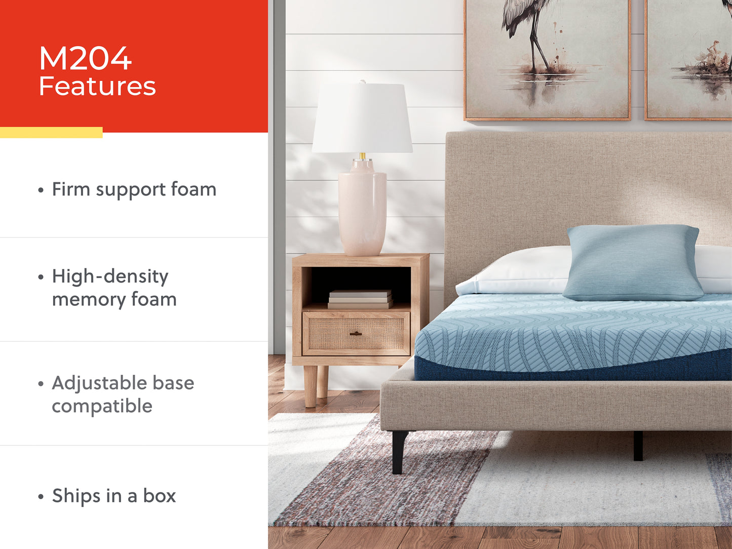 Ashley Express - Peak 2.0 8 Memory Foam Mattress