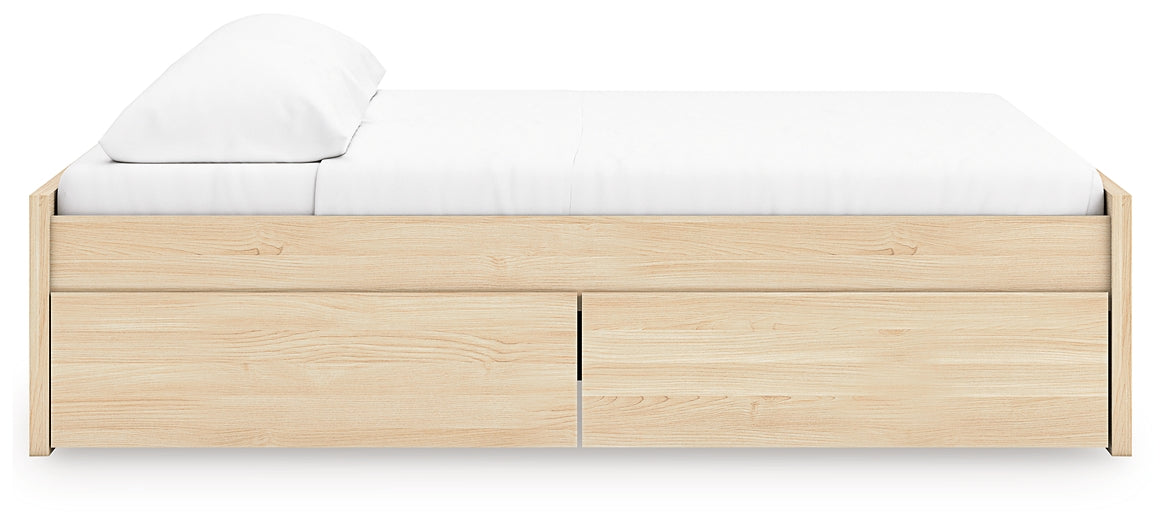 Ashley Express - Onita King Platform Bed with 2 Side Storage