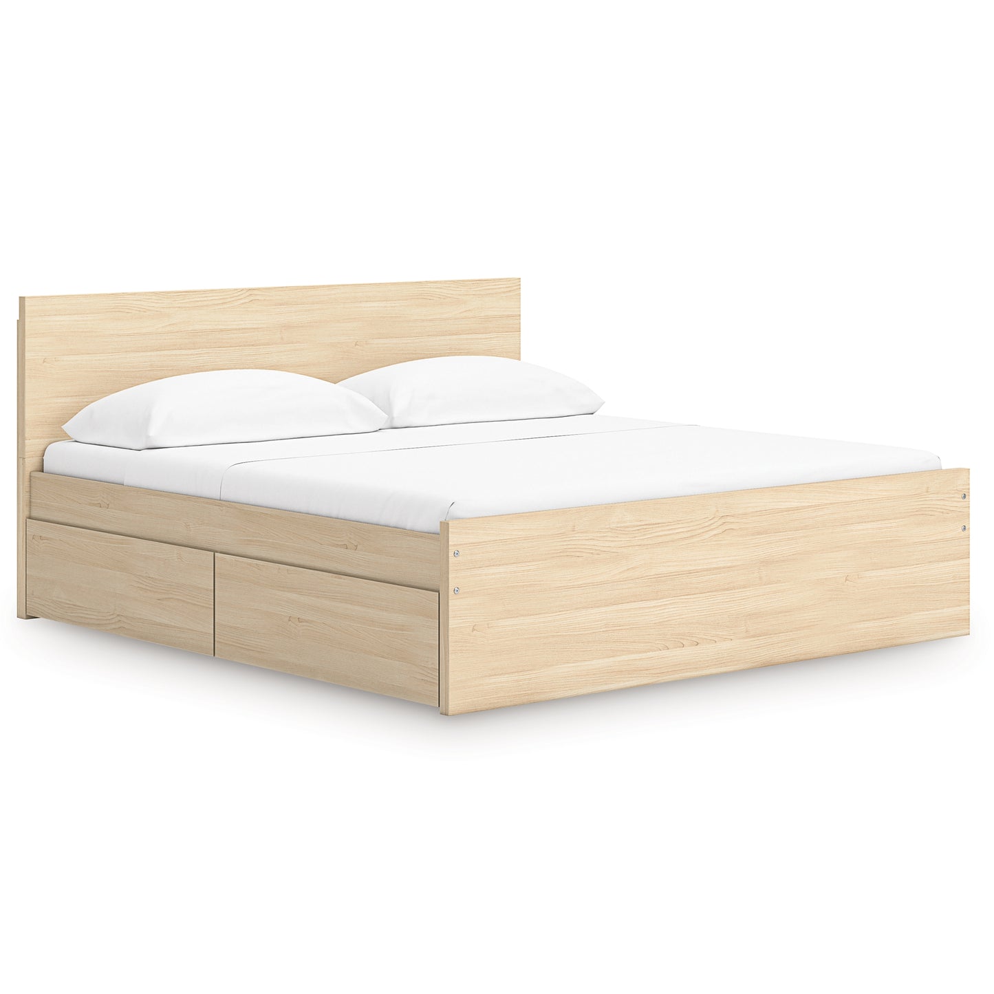 Ashley Express - Onita King Panel Platform Bed with 2 Side Storage