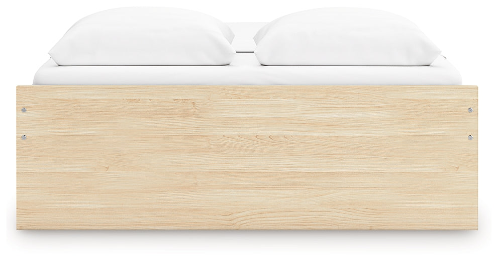 Ashley Express - Onita Queen Platform Bed with 1 Side Storage