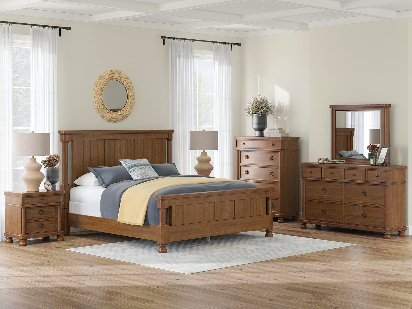 Ashley Express - Rowlenstown Three Drawer Night Stand