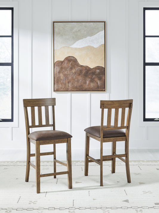 Ashley Express - Urbinforte Upholstered Barstool (2/CN)