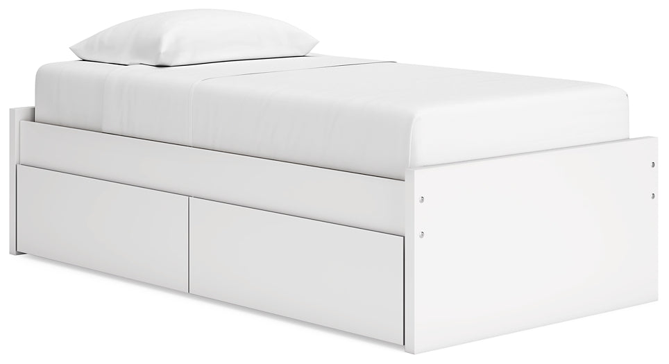 Ashley Express - Onita  Platform Bed With 1 Side Storage