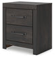 Hollivern King Panel Bed with Mirrored Dresser, Chest and Nightstand
