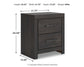 Hollivern Twin Panel Bed with Mirrored Dresser and Nightstand