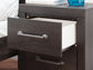 Hollivern Twin Panel Bed with Mirrored Dresser and Nightstand