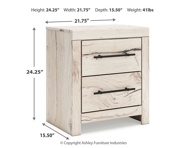 Twin Panel Bed with Mirrored Dresser, Chest and Nightstand