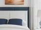 Bostwick Shoals Full Panel Bed with Mirrored Dresser, Chest and Nightstand