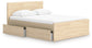Ashley Express - Onita Queen Panel Platform Bed with 1 Side Storage