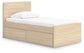 Ashley Express - Onita Twin Panel Platform Bed with 1 Side Storage