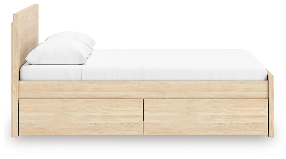 Ashley Express - Onita Full Panel Platform Bed with 2 Side Storage