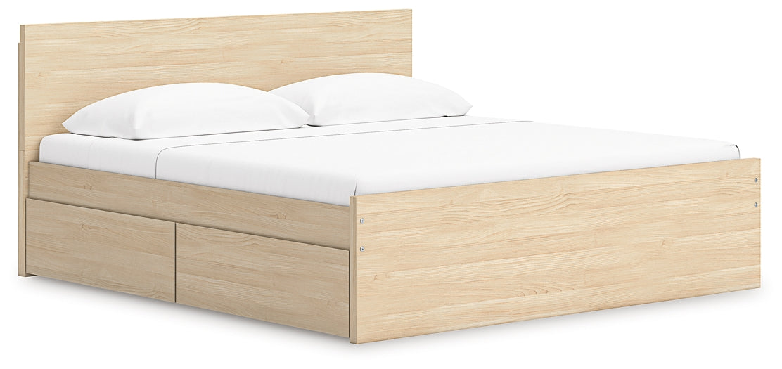 Ashley Express - Onita King Panel Platform Bed with Storage