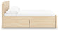 Ashley Express - Onita King Panel Platform Bed with 2 Side Storage