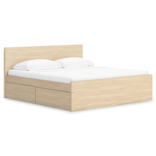 Ashley Express - Onita King Panel Platform Bed with Storage