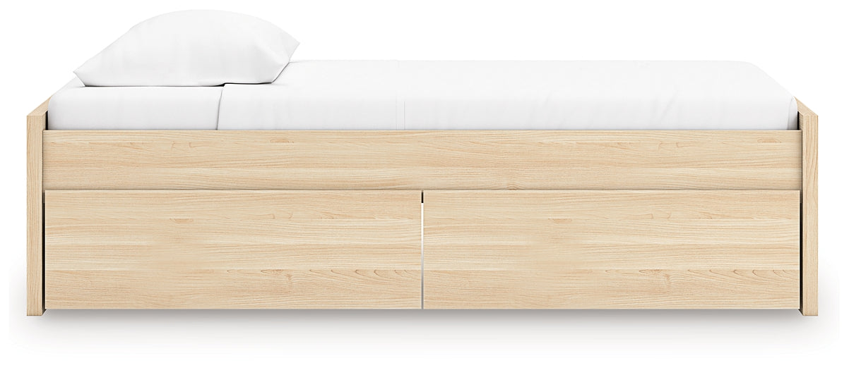 Ashley Express - Onita Twin Platform Bed with 1 Side Storage