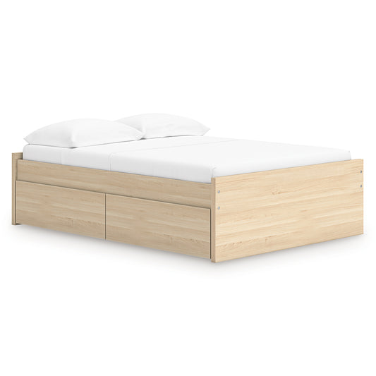 Ashley Express - Onita Full Platform Bed with 1 Side Storage