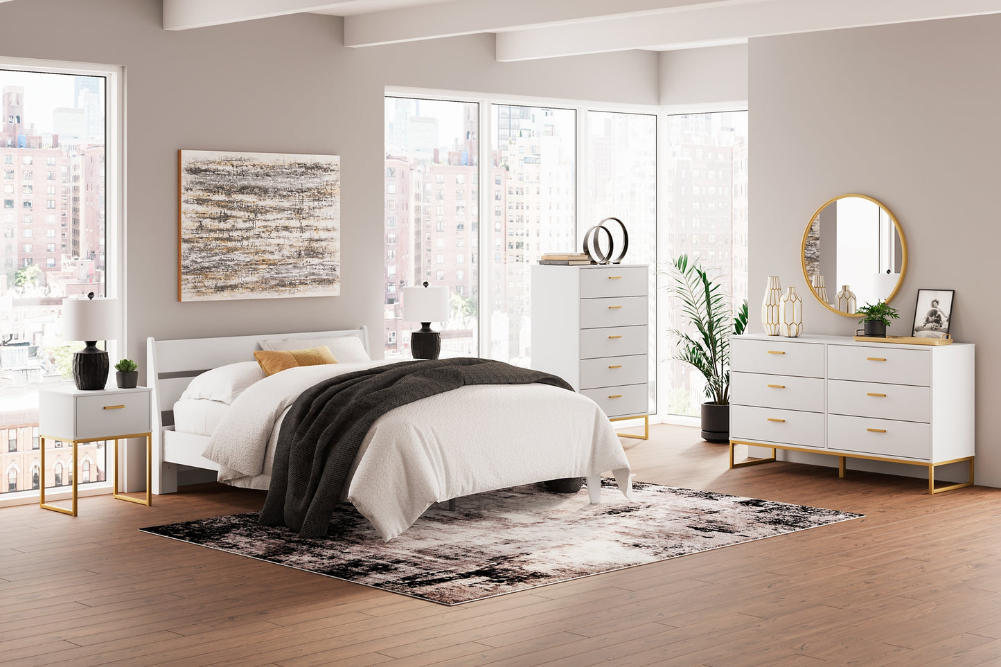 Ashley Express - Socalle  Panel Platform Bed