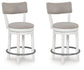 Ashley Express - Robbinsdale UPH Swivel Barstool (2/CN)
