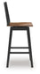 Ashley Express - Wildenauer Tall Swivel Barstool (2/CN)