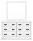 Binterglen Queen Panel Bed, Dresser, Mirror, Chest and Nightstand