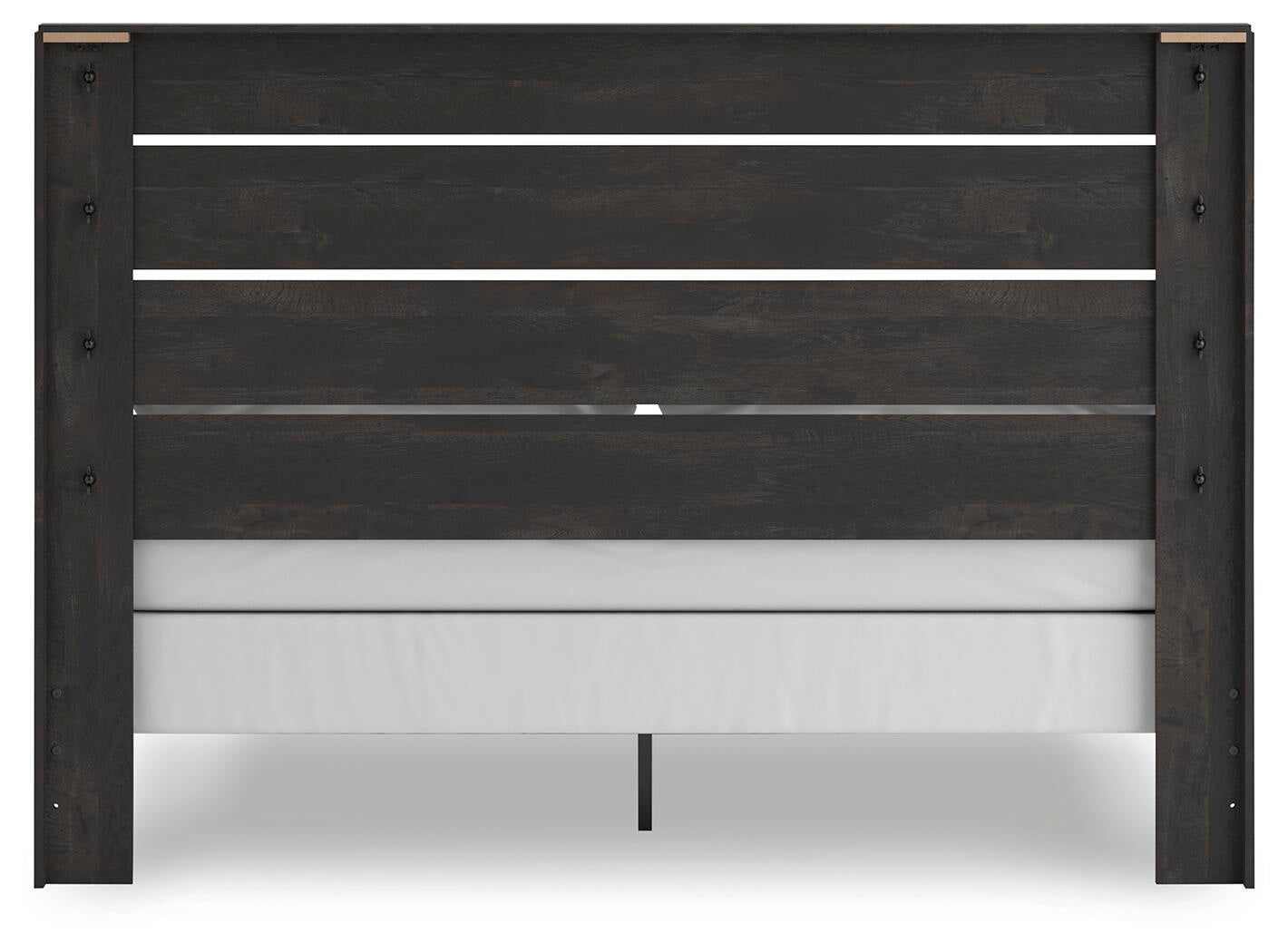 Hollivern King Panel Bed, Dresser and Mirror