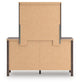 Pamytta Twin Panel Bed, Dresser, Mirror and Nightstand