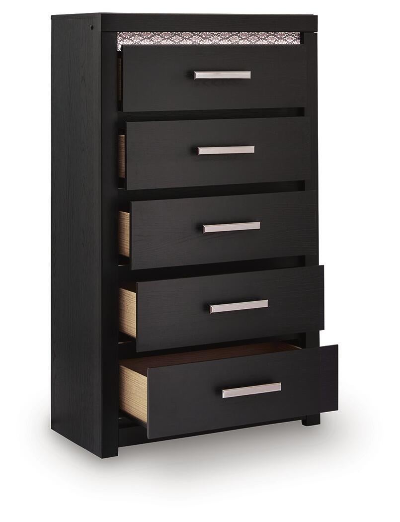 Shoralli Five Drawer Chest