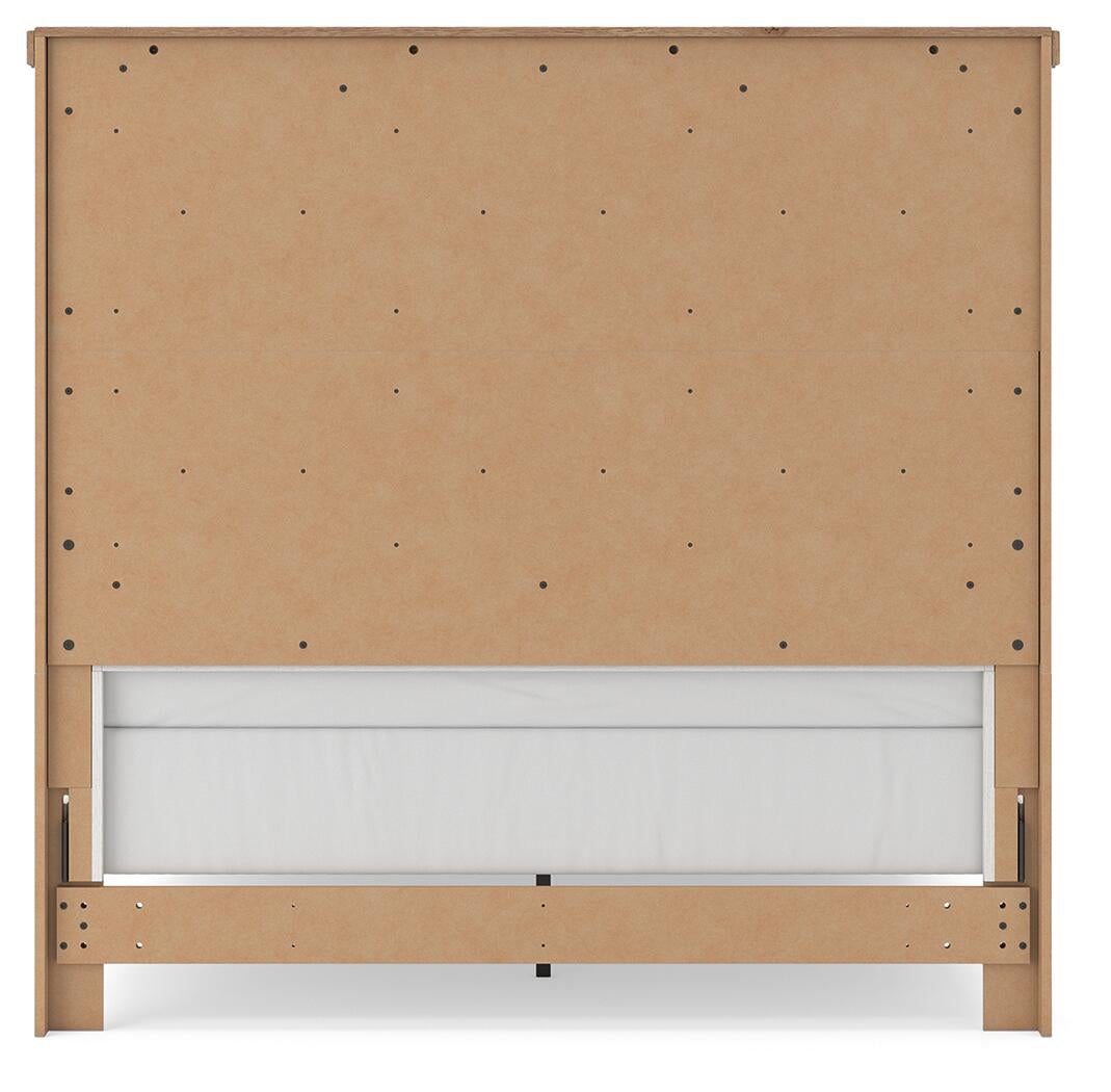 Savonport Queen Panel Storage Bed. Dresser, Mirror and Nightstand