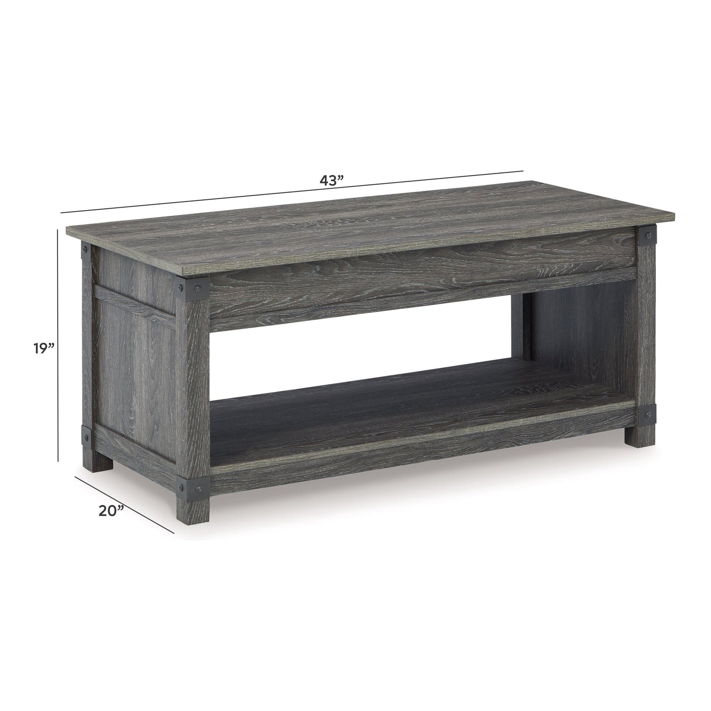 Ashley Express - Freedan Rect Lift Top Cocktail Table