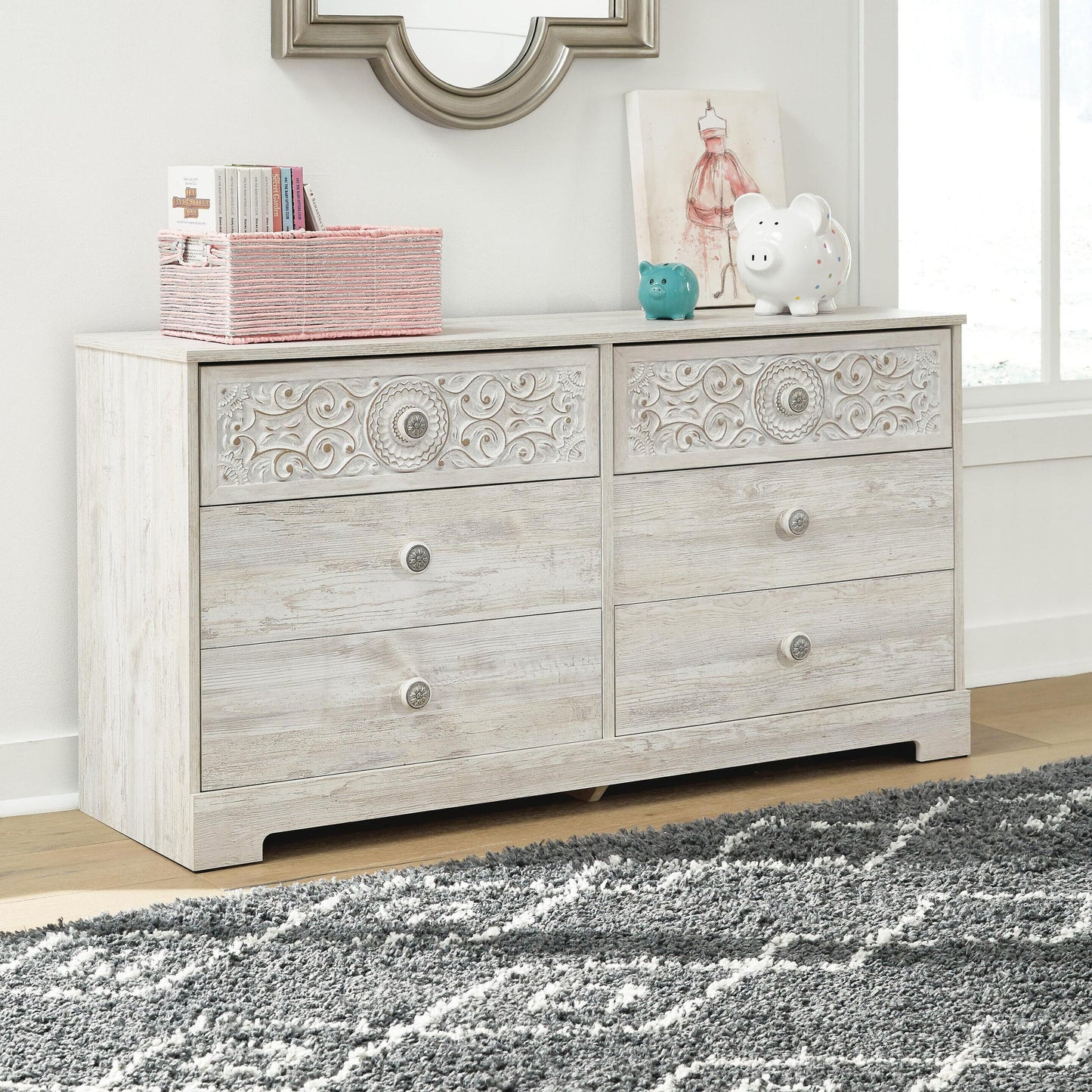 Ashley Express - Paxberry Six Drawer Dresser