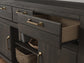 Brazen Valley XL TV Stand w/Fireplace Option