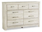 Bellaby Queen Panel Bed with Dresser