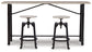 Ashley Express - Karisslyn Counter Height Dining Table and 2 Barstools