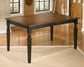 Ashley Express - Owingsville Dining Table and 4 Chairs and Bench